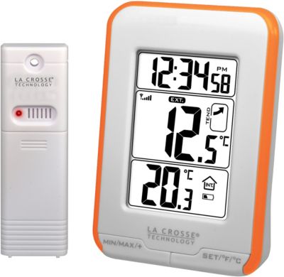 Station météo LA CROSSE TECHNOLOGY WS6810W orange