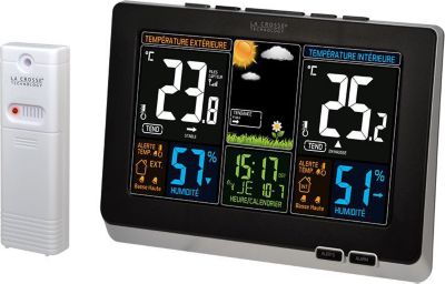 Station météo LA CROSSE TECHNOLOGY WS6828-BLA