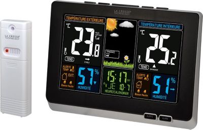 Station météo LA CROSSE TECHNOLOGY WS6828-BLA Station météo LA CROSSE TECHNOLOGY WS6828-BLA