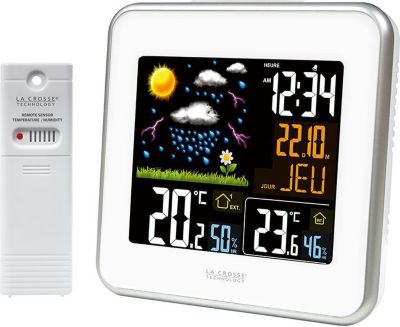 Station météo LA CROSSE TECHNOLOGY WS6821A-WHI