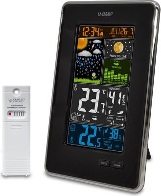 Station météo LA CROSSE TECHNOLOGY WS6835-BLA Station météo LA CROSSE TECHNOLOGY WS6835-BLA