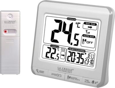 Station météo LA CROSSE TECHNOLOGY WS6811WHI-SIL Station météo LA CROSSE TECHNOLOGY WS6811WHI-SIL