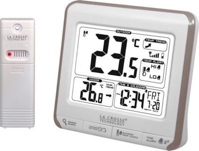 Station météo LA CROSSE TECHNOLOGY WS6811WHI-TAUPE