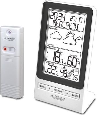 Station météo LA CROSSE TECHNOLOGY WS6819WHI-BLA Station météo LA CROSSE TECHNOLOGY WS6819WHI-BLA