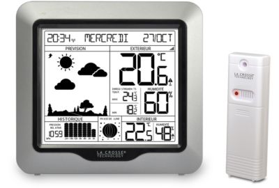 Station météo LA CROSSE WS6823 Argent