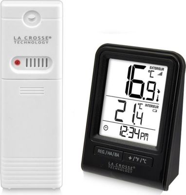Station météo LA CROSSE TECHNOLOGY WS1001-BLA Station météo LA CROSSE TECHNOLOGY WS1001-BLA