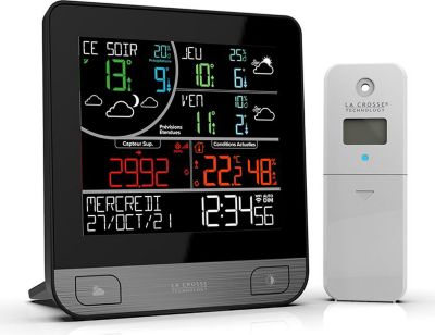 Station météo LA CROSSE TECHNOLOGY LW3101-SIL