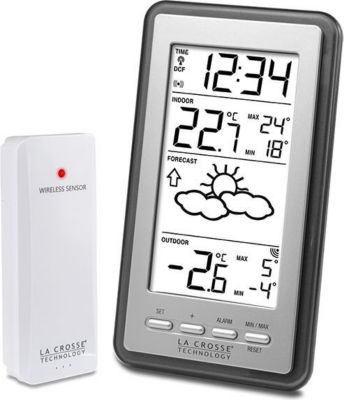 Station météo LA CROSSE TECHNOLOGY WS9130SIL-MEG
