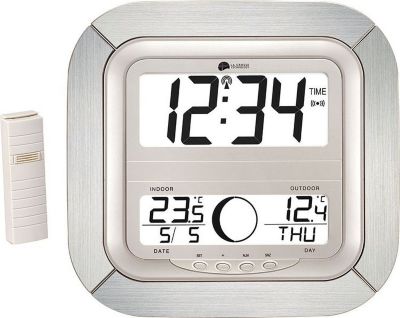 Station météo LA CROSSE TECHNOLOGY WS8418IT-S-ALU