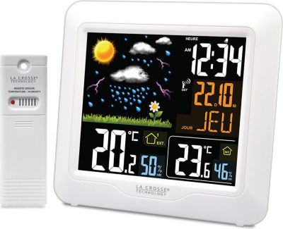 Station météo LA CROSSE TECHNOLOGY WS6820-WHI Station météo LA CROSSE TECHNOLOGY WS6820-WHI