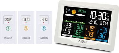 Station météo LA CROSSE TECHNOLOGY Station Météo WS6204 Blanc