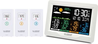 Station météo LA CROSSE TECHNOLOGY Station Météo WS6204 Blanc Station météo LA CROSSE TECHNOLOGY Station Météo WS6204 Blanc