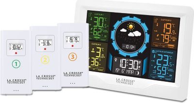 Station météo LA CROSSE TECHNOLOGY WS6304-WHI Station météo LA CROSSE TECHNOLOGY WS6304-WHI