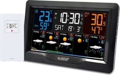 Station météo LA CROSSE TECHNOLOGY SW403-BLA Station météo LA CROSSE TECHNOLOGY SW403-BLA