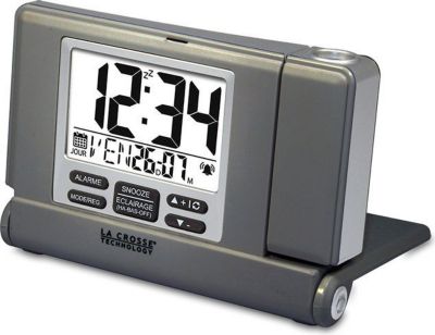 Réveil LA CROSSE TECHNOLOGY WT525MEG-SIL
