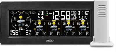Station météo LA CROSSE TECHNOLOGY SW404-BLA