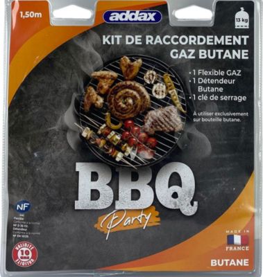 Ustensile barbecue ADDAX Kit raccordement pour barbecue et planch