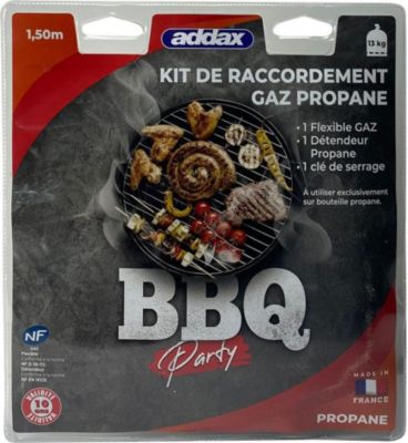 Ustensile barbecue ADDAX Kit raccordement pour barbecue et planch