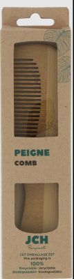 Peigne JCH en bois de bambou