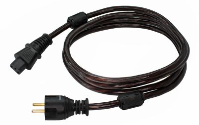 Câble d'alim. REAL CABLE secteur à isolant Kapton 1.5m Câble d'alim. REAL CABLE secteur à isolant Kapton 1.5m