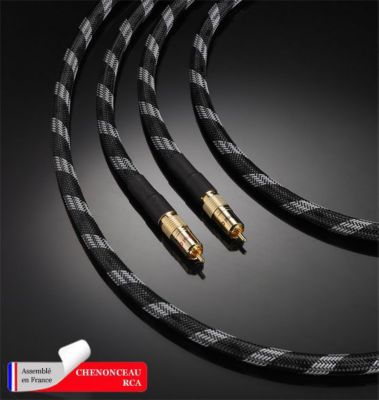 Câble RCA REAL CABLE RCA-AUDIO ARG-2RCA M/M 1M00