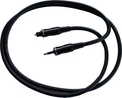 Câble optique REAL CABLE FIBRE OPTIQUE 1 TOSLINK - 1 JACK 0m80