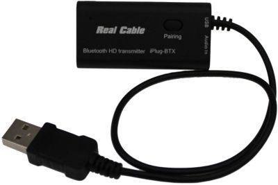 REAL CABLE - Récepteur stéréo Bluetooth IPLUG-BTR-HD