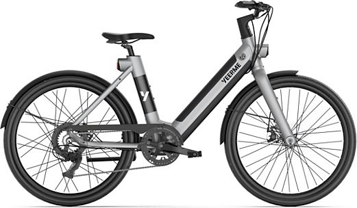 Velo electrique YEEP.ME DAY PLUS Gris 26 autonomie 60km Boulanger