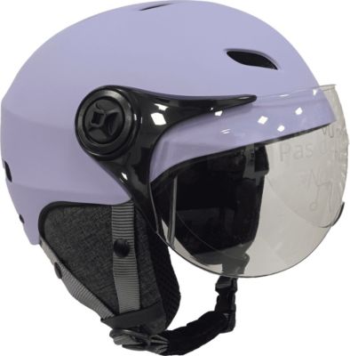 Casque YEEP.ME LED H.30 Vision Lilac avec Visière