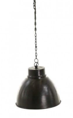 Suspension luminaire PRESENT TIME Factory  Métal  noir LAMP-FACT01