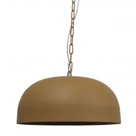 suspension luminaire present time dune moutarde sus-dune05