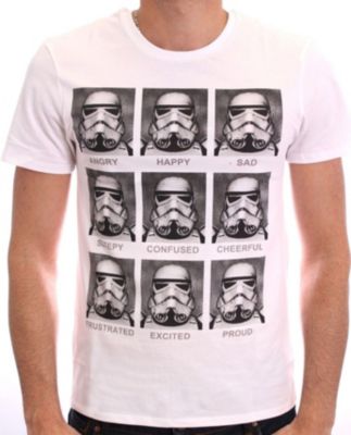 T-shirt COTTON DIVISION Star Wars - Trooper emotions