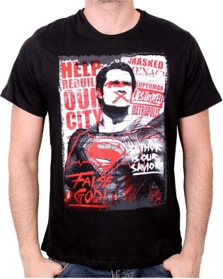 T-shirt COTTON DIVISION Batman Vs Superman DC Comics BVS - Supe