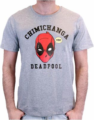 T-shirt COTTON DIVISION Deadpool Marvel - Chimichanga