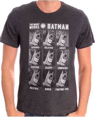 T-shirt COTTON DIVISION Batman DC Comics - Batman Emotions