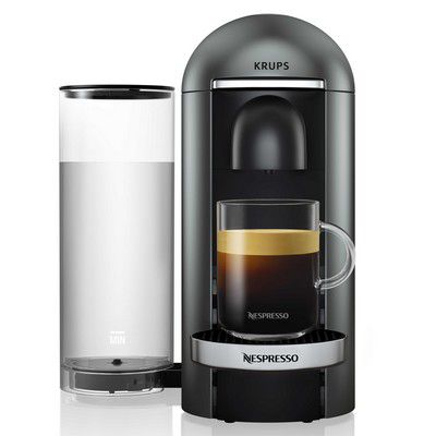 Cafetière à dosette ou capsule Krups NESPRESSO VERTUO PLUS BLANC