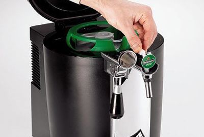 Pompe à bière KRUPS YY4809FD Beertender® Compact, Tireuse + Accessoires 65  W Noir/chrome