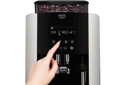 Exp-broyeur KRUPS YY3075FD Arabica Noir Silver