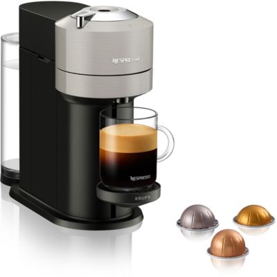 未使用　カブセル無し Nespresso VERTUO NEXT Nespresso KRUPS Vertuo NEXT GRIS CLAIR YY4298FD | Boulanger