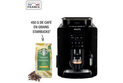 Expresso Broyeur KRUPS YY4729FD essential avec cafe starbucks