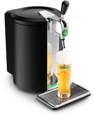Pompe À Bière Krups Yy4809Fd Beertender® Compact, Tireuse + Accessoires 65 W Noir/Chrome