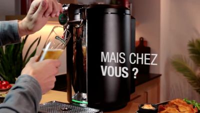 Voir la vidéo pour KRUPS YY4811FD Beertender Compact Silver