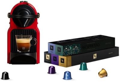 Nespresso KRUPS BUNDLE INISSIA + 50 CAPSULES