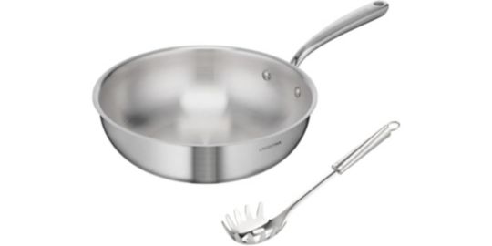 Wok LAGOSTINA Saltapasta Pasta Amore Mio 26 cm + Cuill