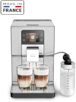 Krups espresseria silver machine a café broyeur grain ecran lcd quattro  force cafetiere expresso cappuccinos yy3069fd KRUPS