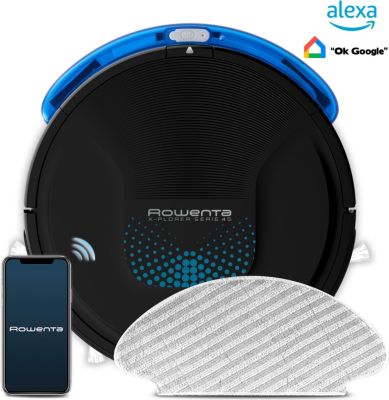 Robot Aspirateur Laveur ROWENTA Aspirateur robot RR8275WH