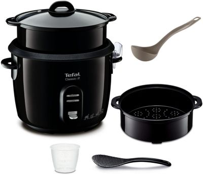 Cuiseur riz TEFAL Classic (5L ou 1.5kg riz) + panier vap