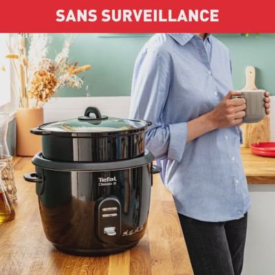 Voir la vidéo pour Cuiseur riz TEFAL YY4351FB Classic 5L+ panier vapeur