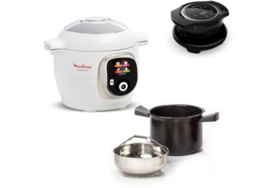 Cookeo MOULINEX COOKEO BLANC 180R + Extra Crisp YY5584FB