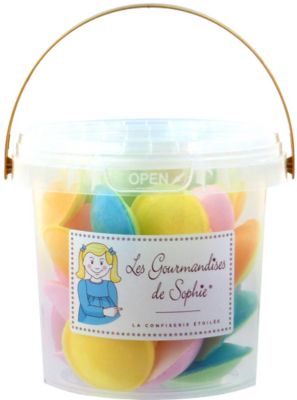Bonbons GOURMANDISES SOPHIE Seau Soucoupes